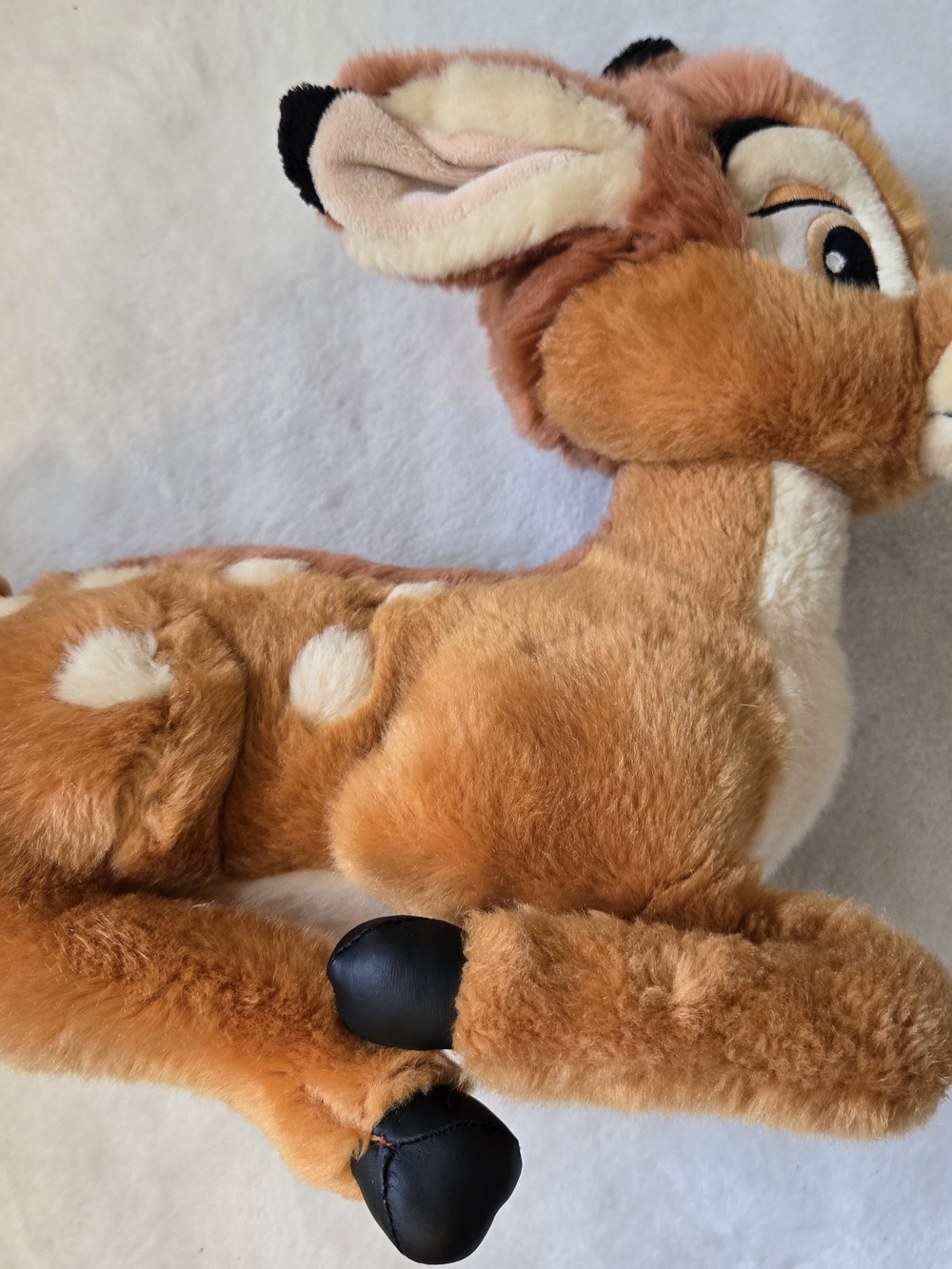 Disney Orange and Cream Bambi Plush Fawn Toy